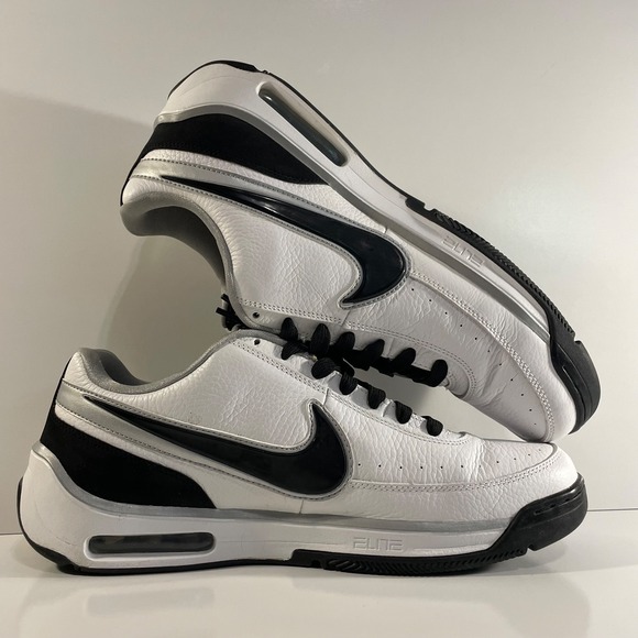 Nike Mens Size 11.5 Shoes Elite 2008 Take Away 324827-101 White Black main image 7